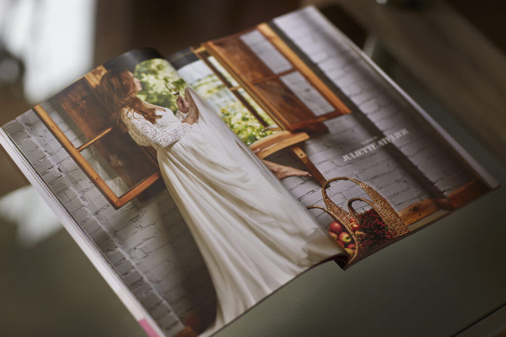 Magazny ślubny Wedding, Sesja zdjęciowa ślubna dla magazynu