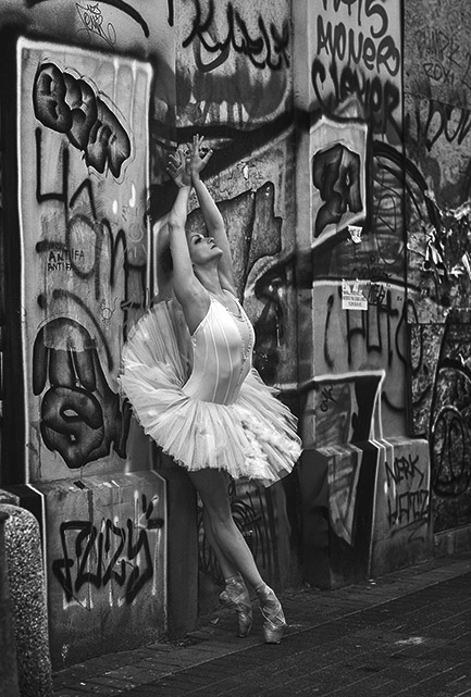 Balet, taniec, sesja zdjęciowa Warszawa. Fotograf Dariusz Światłowski